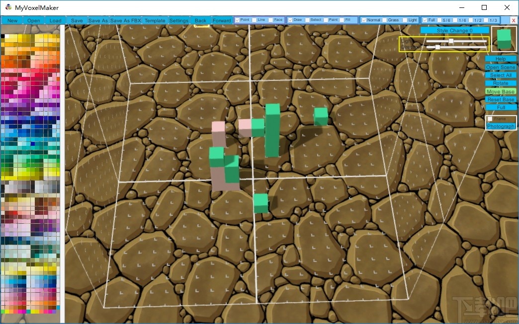 MyVoxelMaker(三维像素建模软件)