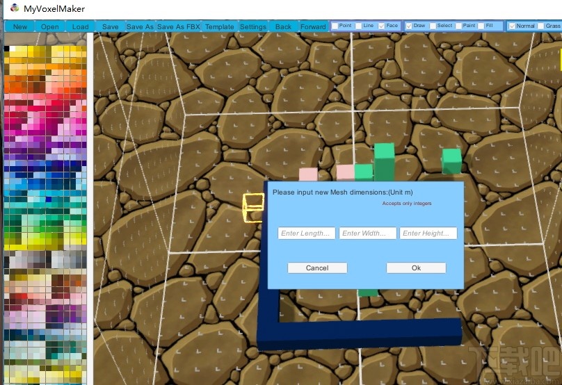 MyVoxelMaker(三维像素建模软件)