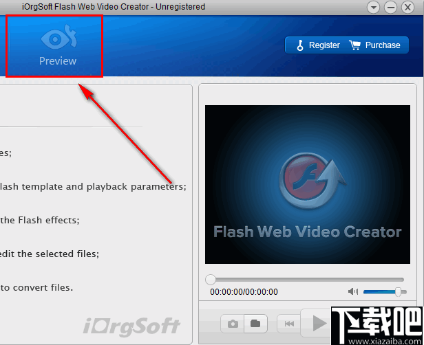 iOrgsoft Flash Web Video Creator(多功能视频格式转Flash工具)