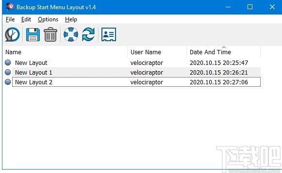 Backup Start Menu Layout(Win10备份开始菜单布局)