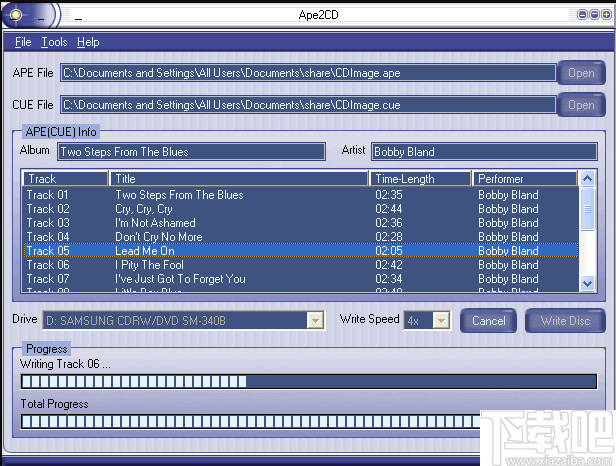Ape2CD(音乐文件刻录工具)