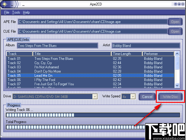 Ape2CD(音乐文件刻录工具)