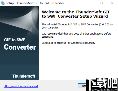 ThunderSoft GIF to SWF Converter(GIF转SWF转换器)