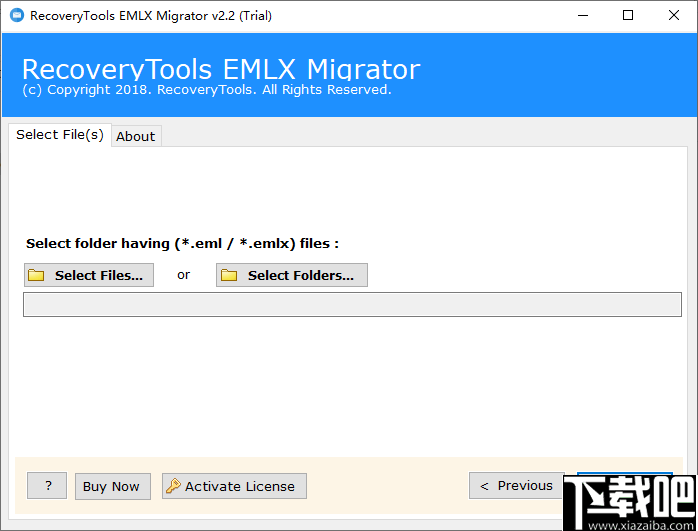 RecoveryTools EMLX Migrator(EMXL转换器)