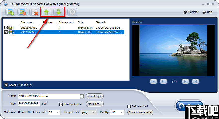 ThunderSoft GIF to SWF Converter(GIF转SWF转换器)