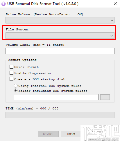 USB Removal Disk Format Tool(格式化修复U盘)