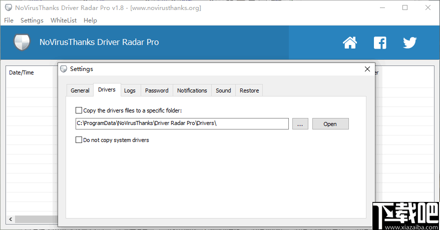 NoVirus Thanks Driver Radar Pro(驱动管理软件)