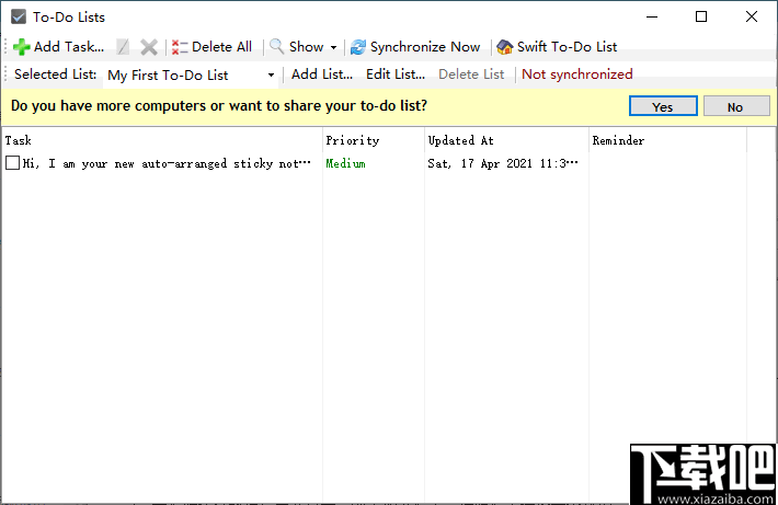 To-Do DeskList(待办事项管理软件)