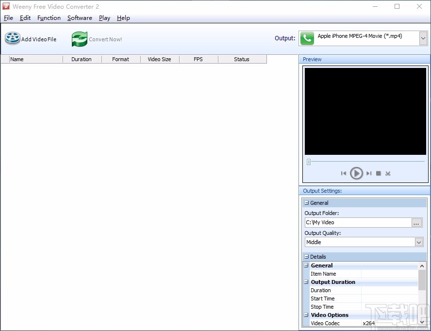 Weeny Free Video Converter(免费视频格式转换器)