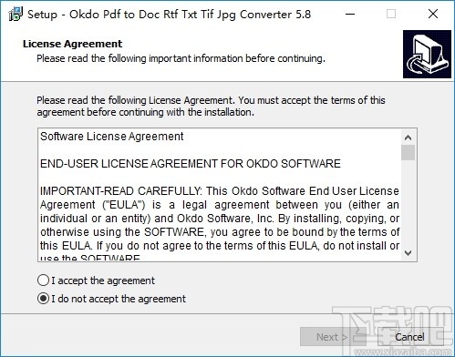 Okdo Pdf to Doc Rtf Txt Tif Jpg Converter