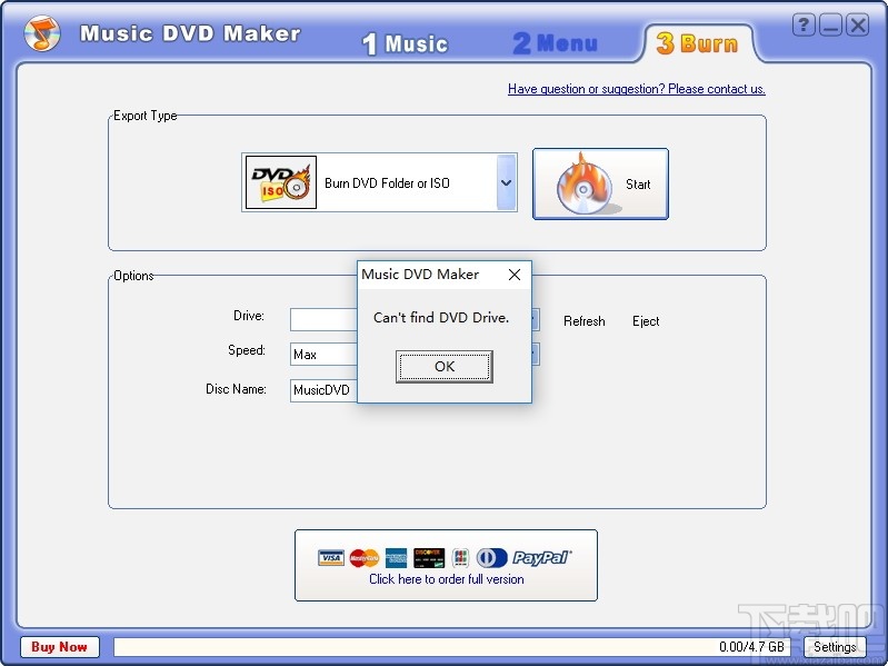 Music DVD Maker(DVD音乐制作)