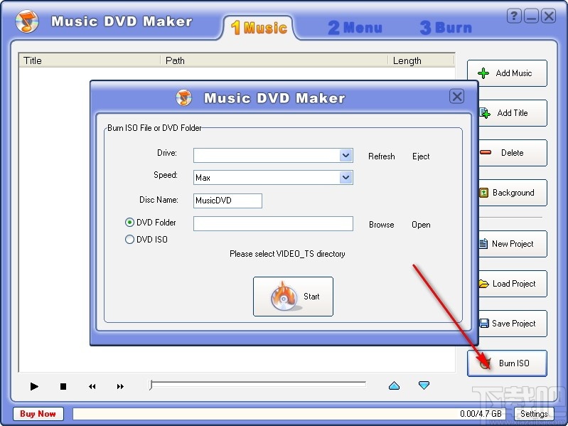 Music DVD Maker(DVD音乐制作)