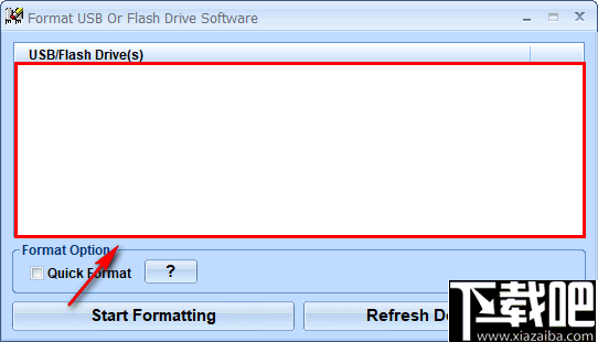 Format USB Or Flash Drive Software(U盘格式化工具)