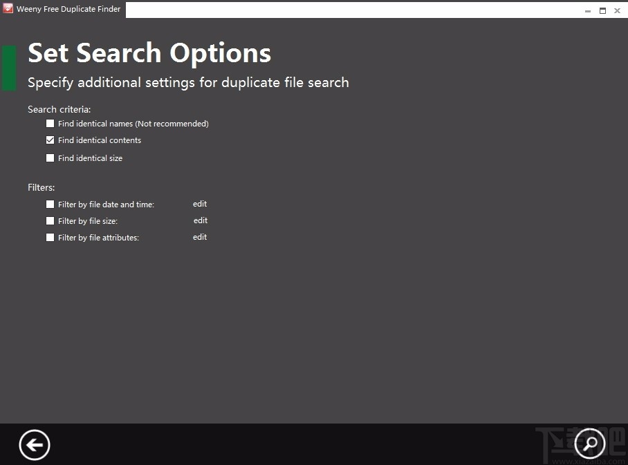 Weeny Free Duplicate Finder(重复文件查找软件)