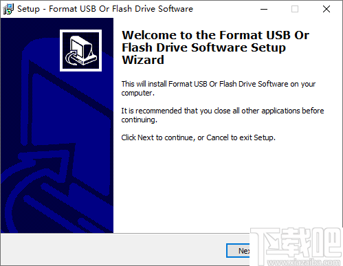 Format USB Or Flash Drive Software(U盘格式化工具)