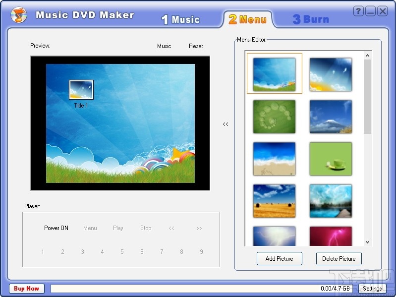 Music DVD Maker(DVD音乐制作)