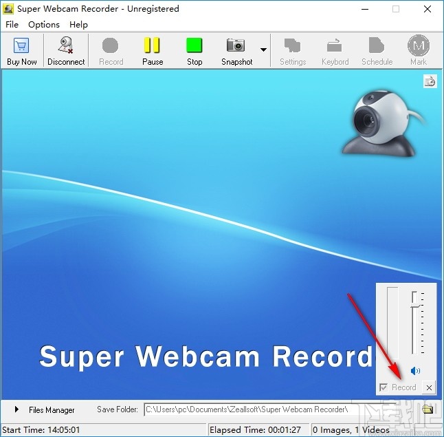 Zeallsoft Super Webcam Recorder(摄像头录制软件)