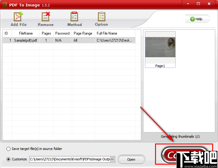 Kvisoft PDF to Image(pdf转图片软件)