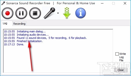 Sonarca Sound Recorder Free(mp3录音软件)