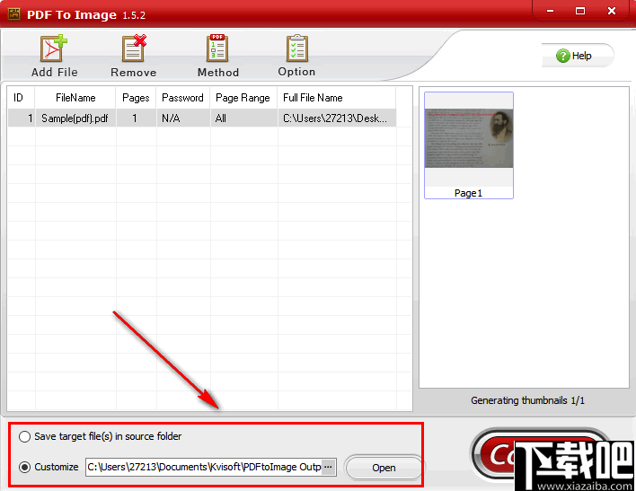 Kvisoft PDF to Image(pdf转图片软件)