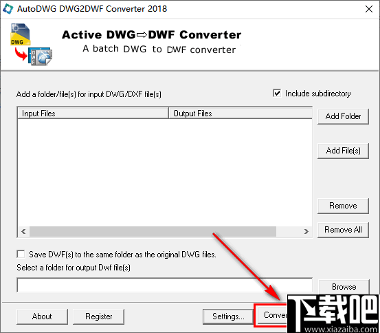 AutoDWG DWG2DWF Converter(DWG转DWF软件)