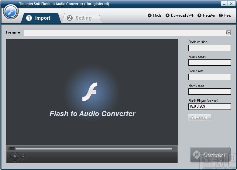 ThunderSoft Flash to Audio Converter(flash转音频软件)