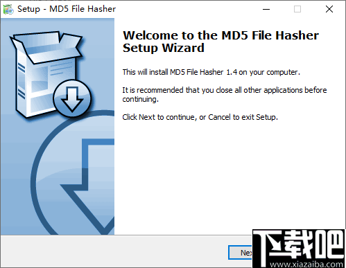 MD5 File Hasher(文件md5校验工具)