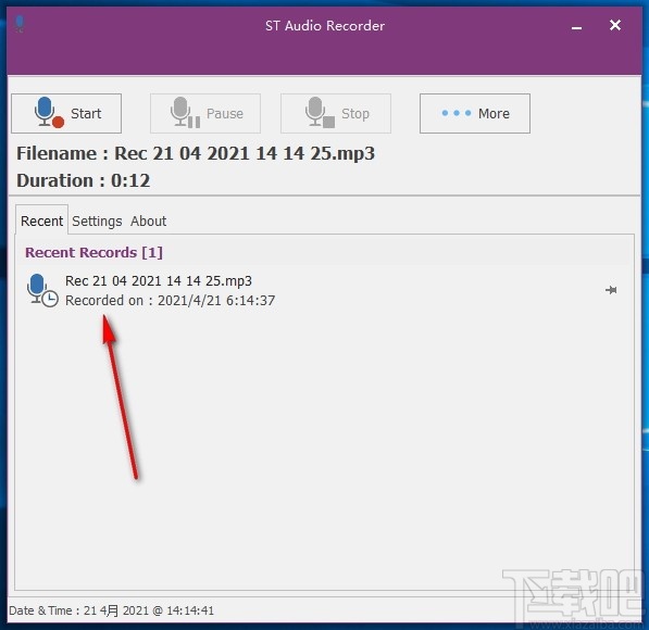 ST Audio Recorder(音频录制工具)