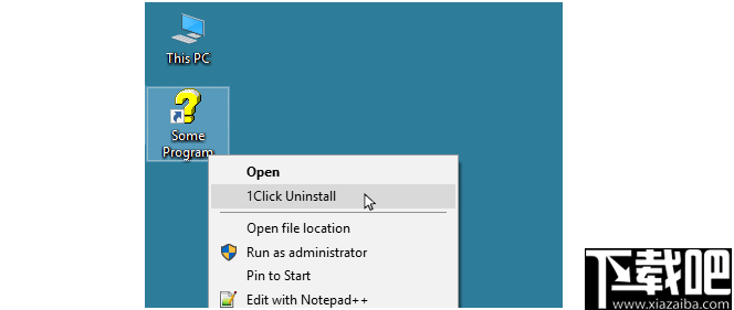 1Click Uninstaller(软件卸载工具)