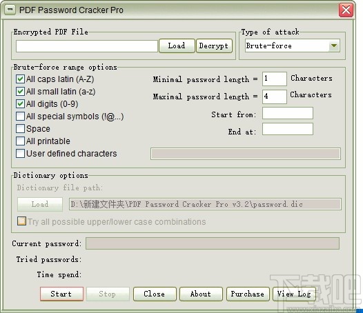 PDF Password Cracker Pro(PDF密码恢复软件)