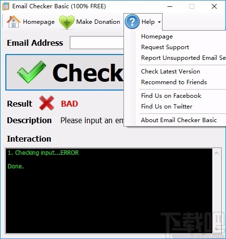 Email Checker Basic(邮件检测器)