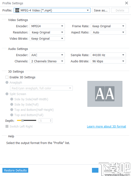 AnyMP4 MXF Converter(MXF文件转换器)