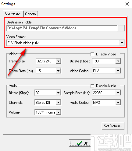 Jocsoft FLV Converter(多功能FLV转换器)