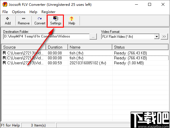 Jocsoft FLV Converter(多功能FLV转换器)