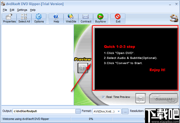 dvdXsoft DVD Ripper(DVD翻录工具)