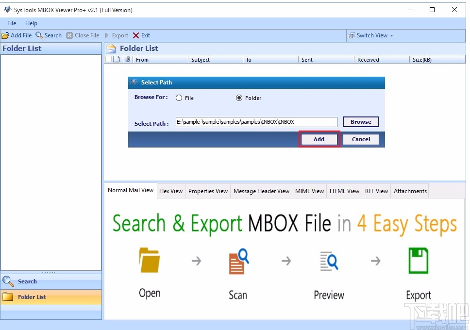 SysTools MBOX Viewer(MBOX邮件查看器)