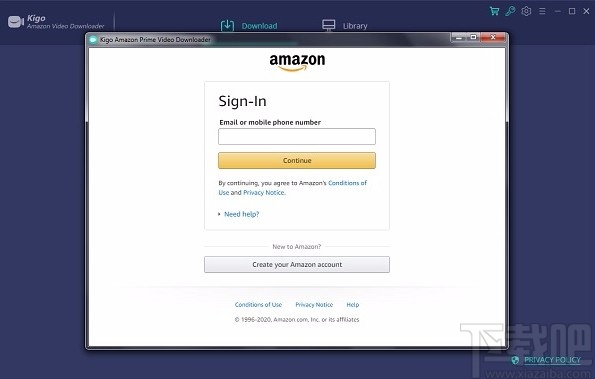 Kigo Amazon Prime Video Downloader(亚马逊视频下载)