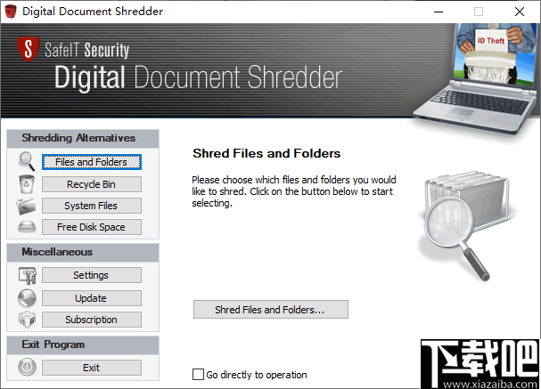 Digital Document Shredder(文件粉碎机)