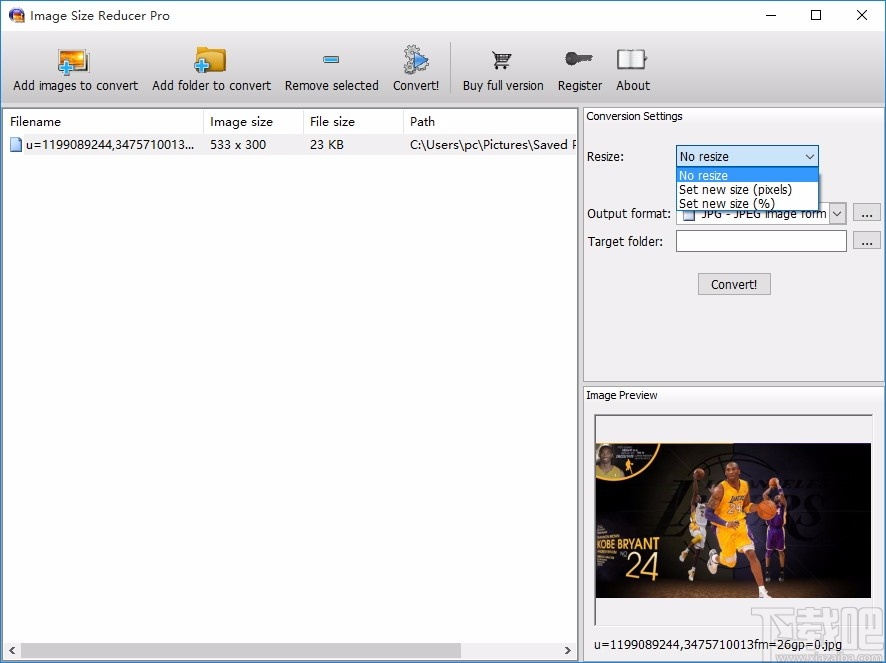 Image Size Reducer Pro(图片尺寸修改软件)