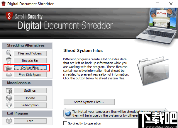 Digital Document Shredder(文件粉碎机)