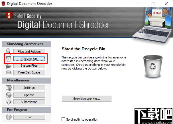 Digital Document Shredder(文件粉碎机)