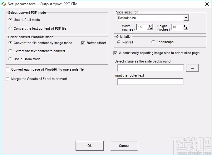 Okdo Word Excel Pdf to Ppt Pptx Converter(Word/Excel/Pdf转PPT/PPTX软件)