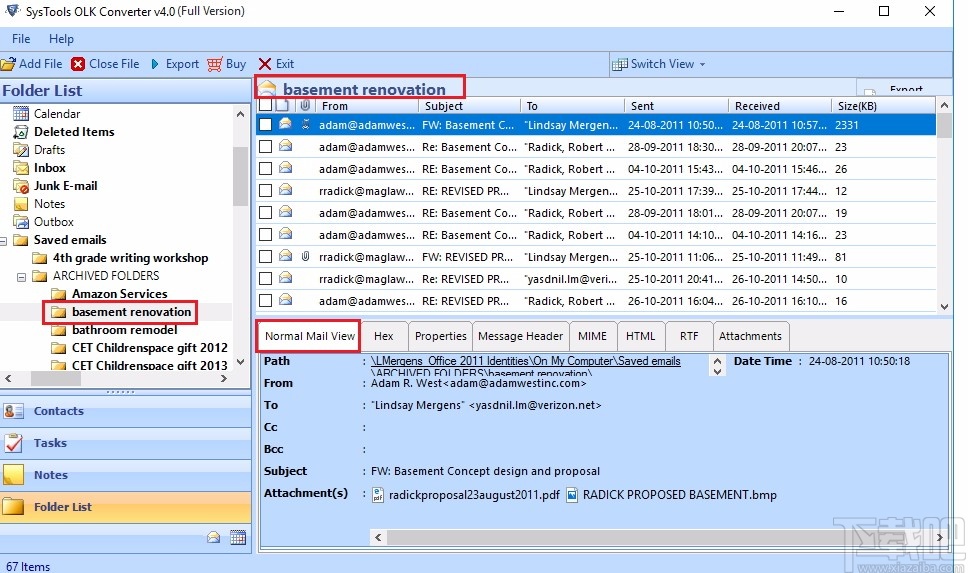 SysTools OLK Converter (邮件格式转换)