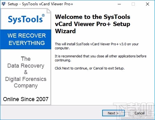 SysTools vCard Viewer Pro(vCard查看器)