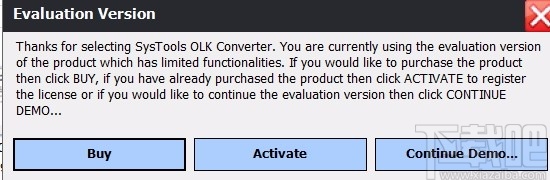 SysTools OLK Converter (邮件格式转换)