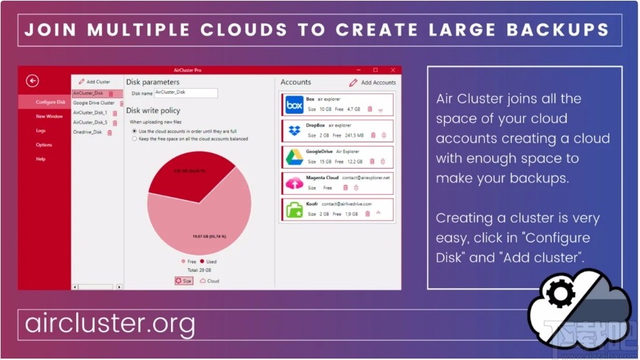 Air Cluster Pro(云账户同步备份管理工具)