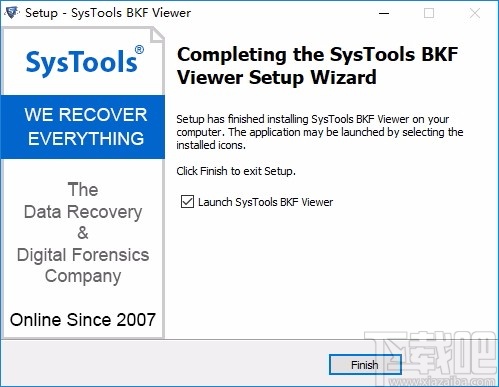 SysTools BKF Viewer(BKF查看器)