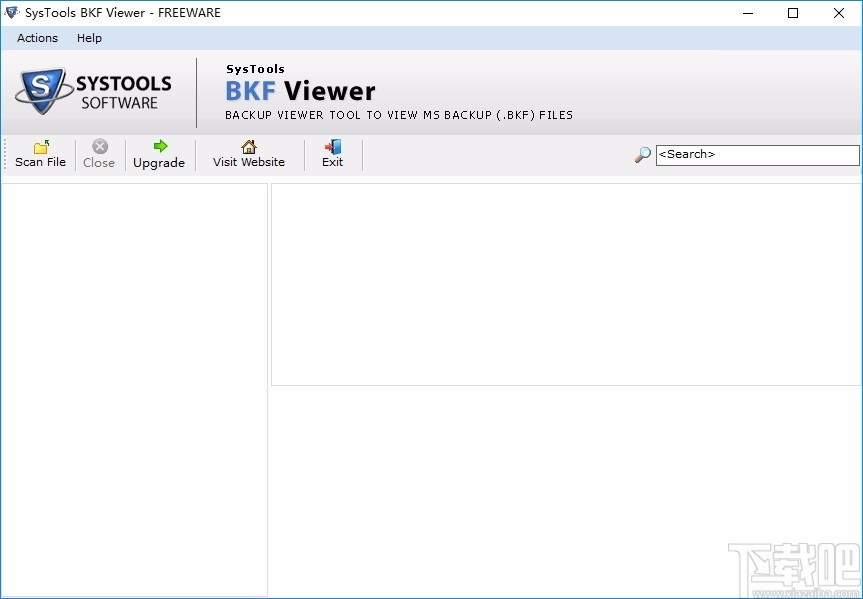 SysTools BKF Viewer(BKF查看器)