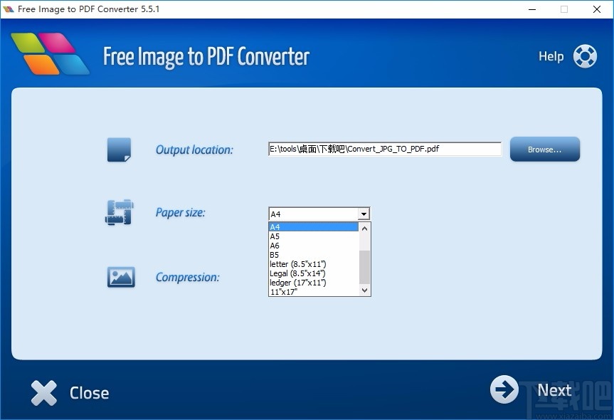 Free Image to PDF Converter(图片转PDF转换器)