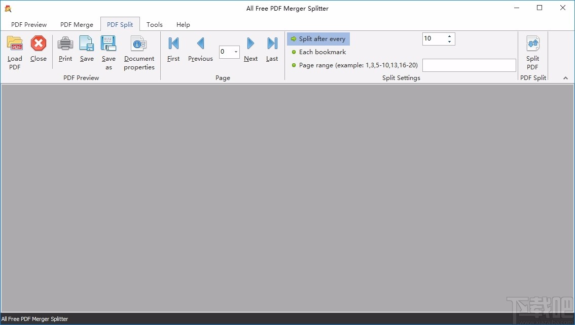 All Free PDF Merger Splitter(PDF合并拆分器)